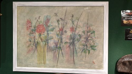Mark Ingram Beautiful Large Framed Painting on Canvas. C.1960.