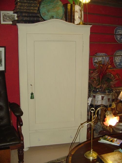 French Painted Armoire. C. 1890