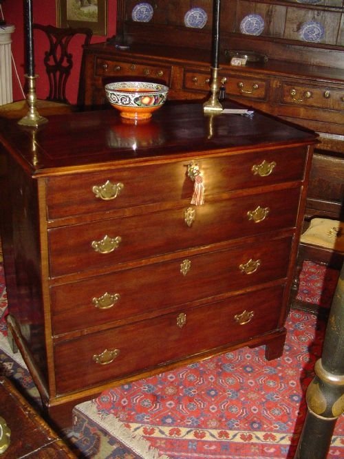 19th Century Mahogany Chest. C1800
