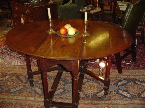 Oak 18th Century Gateleg Table. C.1750.