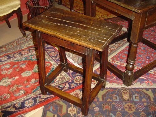 Charles 11 Joint Stool. C.1660