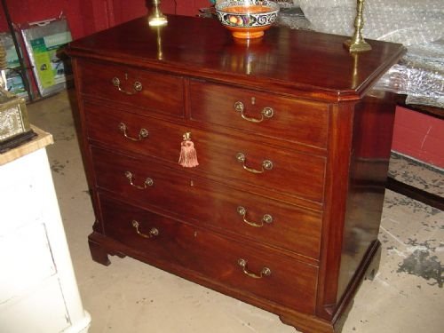 Fine Quality Mahogany Regency Chest.c.1800