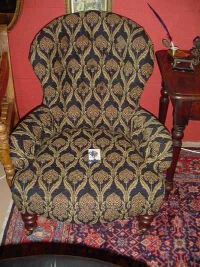 Victorian Tub Chair. C.1850