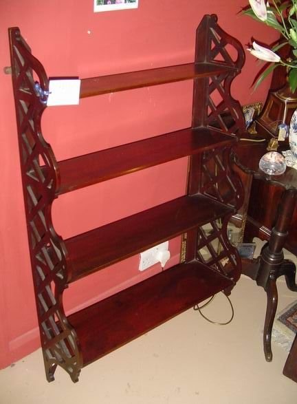 Mahogany Wall Rack. Early 19th Century.