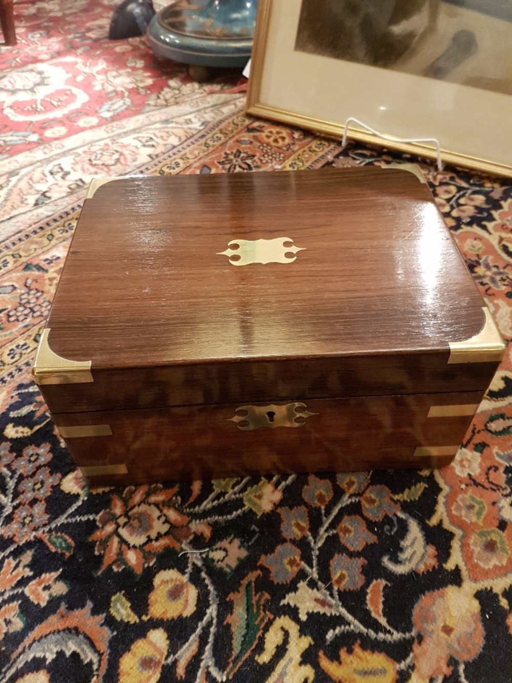 Georgian Regency Period Writing Slope. c.1820.