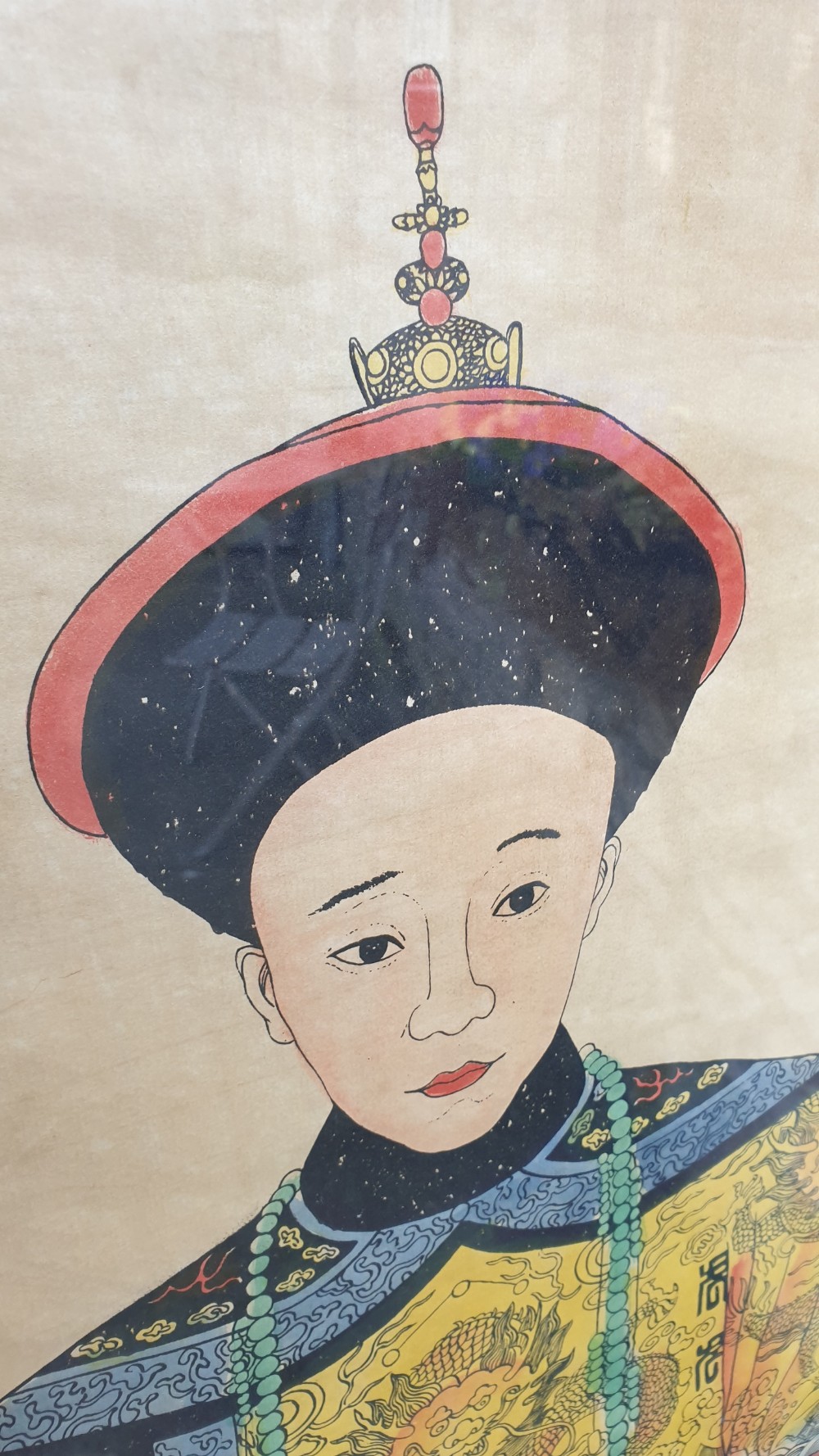 A Large pair of 19th Century Chinese Paintings on Pith paper View VII
