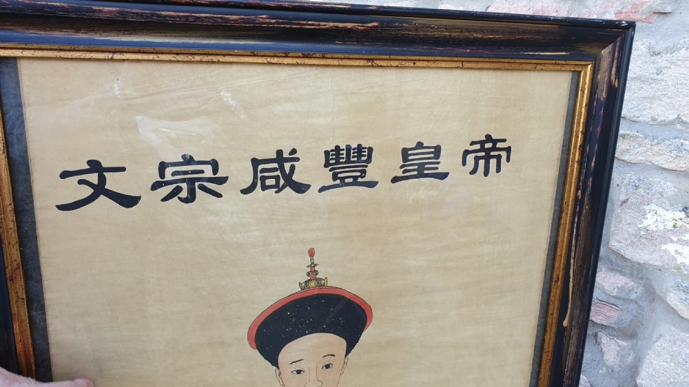 A Large pair of 19th Century Chinese Paintings on Pith paper View IX