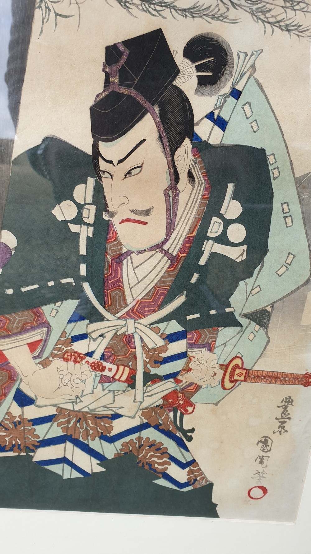 19th Century Japanese Woodblock Print View II