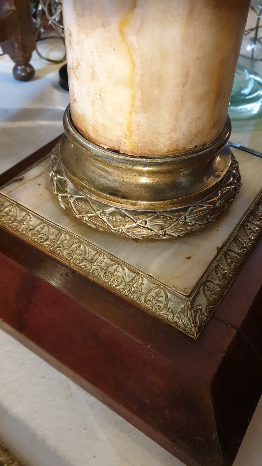 Victorian 19th century Marble Column View IV