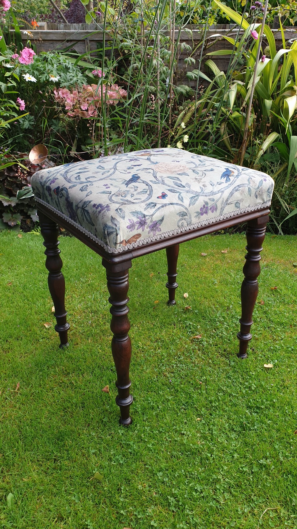 Early Victorian Lounge Stool View V
