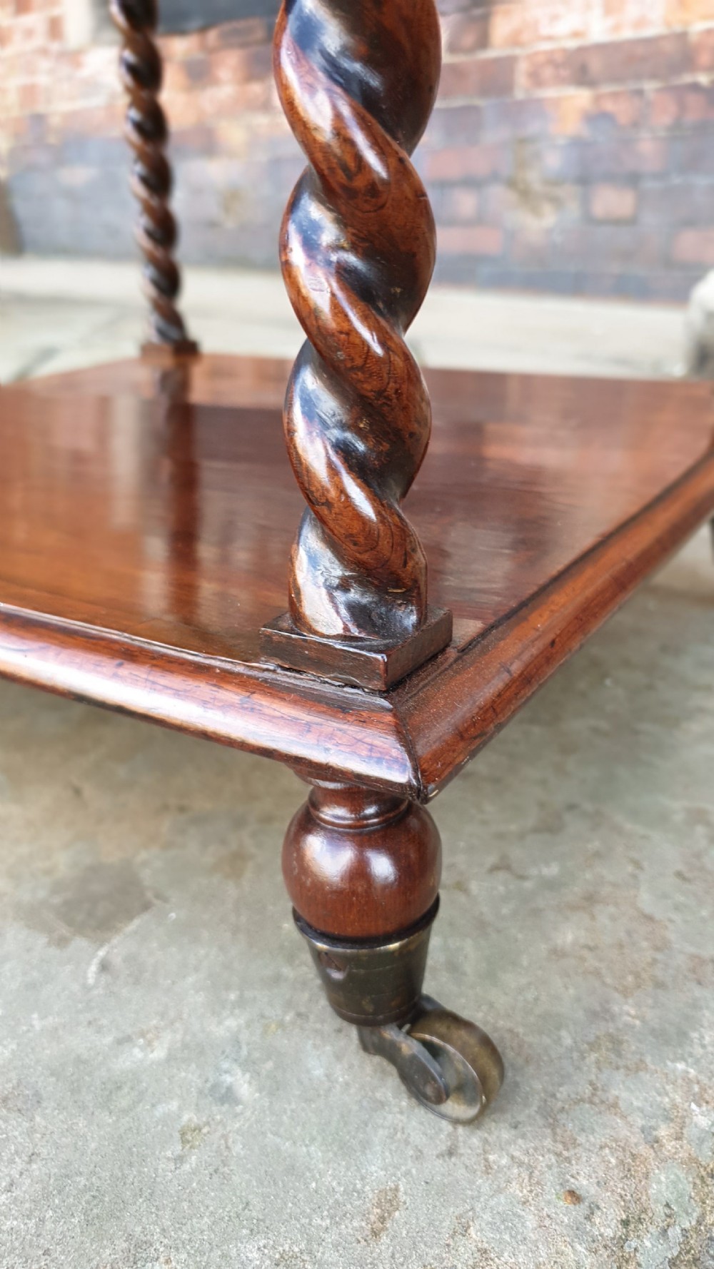 Regency Two Tier Rosewood ‘Wot-Not’ c1820. View II