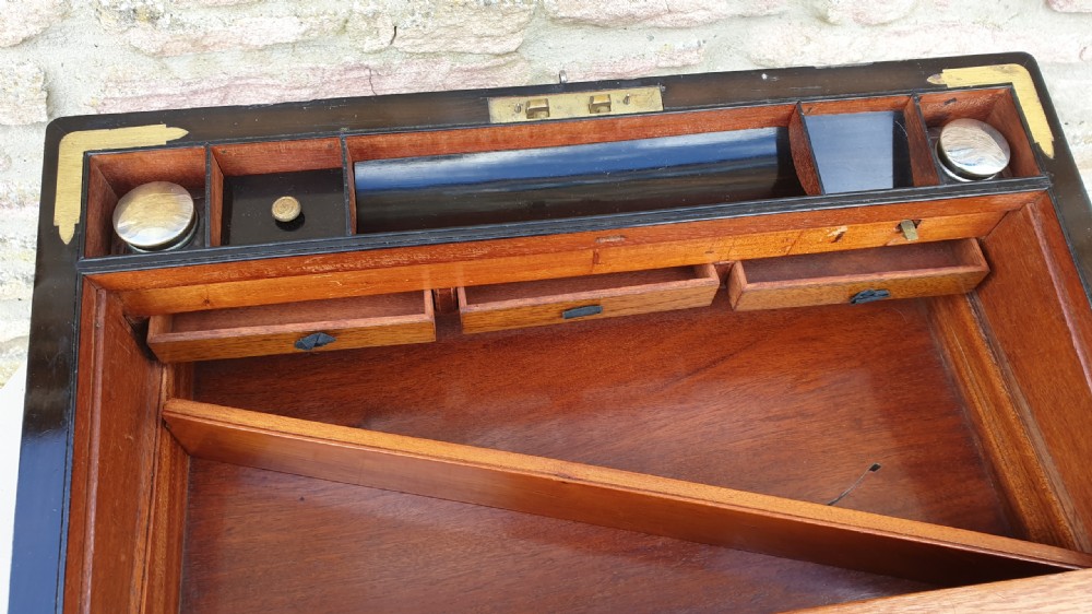 Early 19th century Coromandel Writing Slope. View VII
