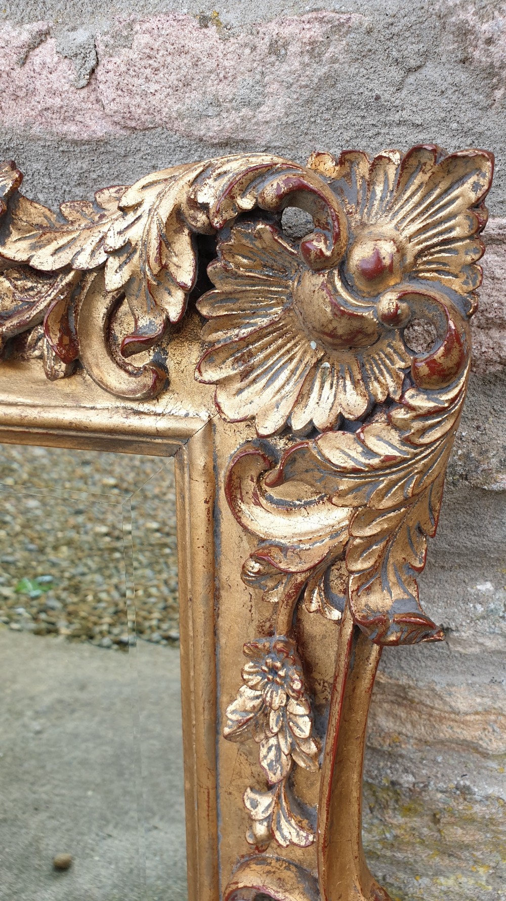 Pair of Edwardian Carved Giltwood Mirrors. c.1910. View VII