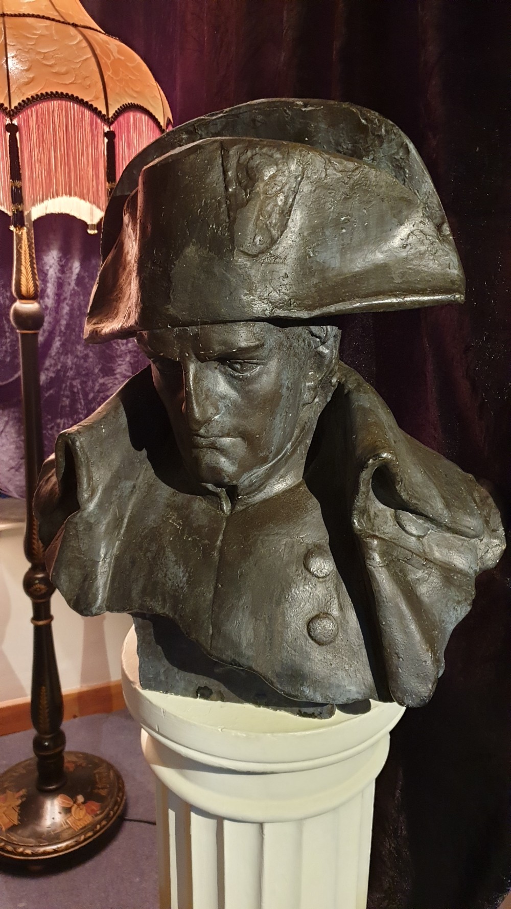 Substantial French Plaster Bust of Napoleon View II