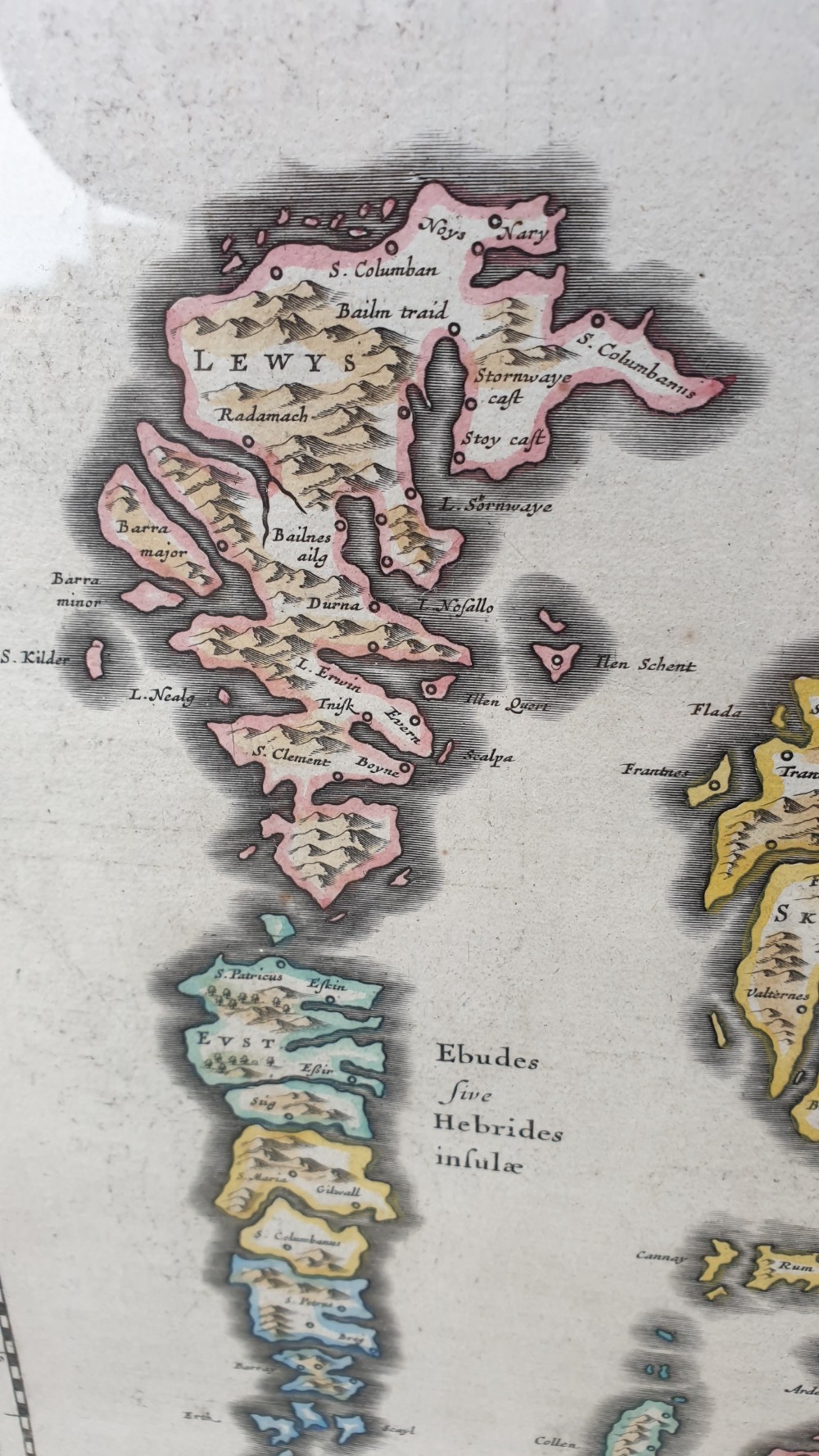 Willem Blaeu Map of Scotland c1635 View V