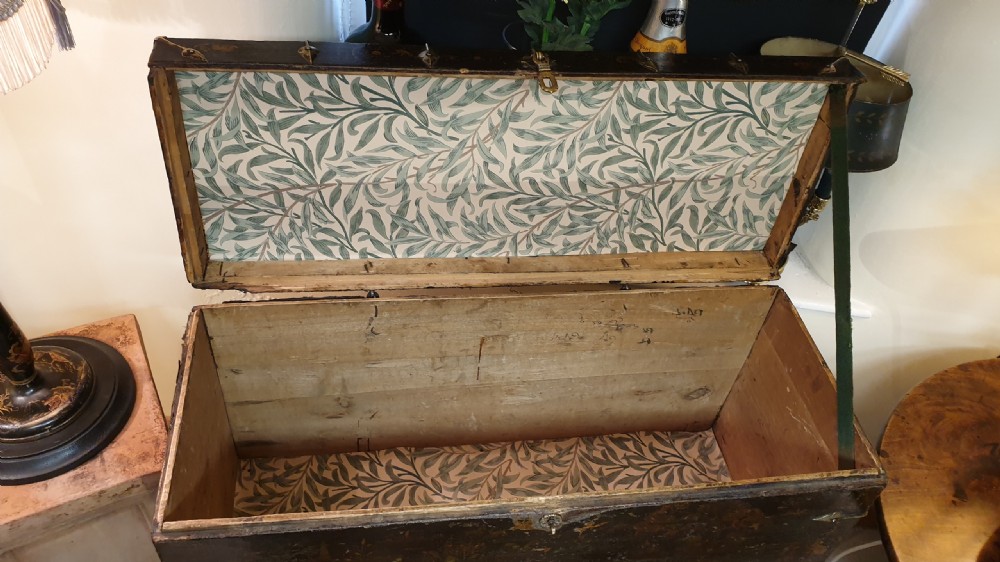Fabulous 19th Century Unusual Chinese Trunk View II