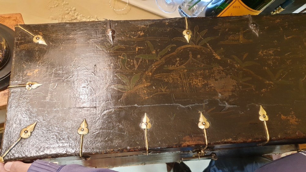 Fabulous 19th Century Unusual Chinese Trunk View III