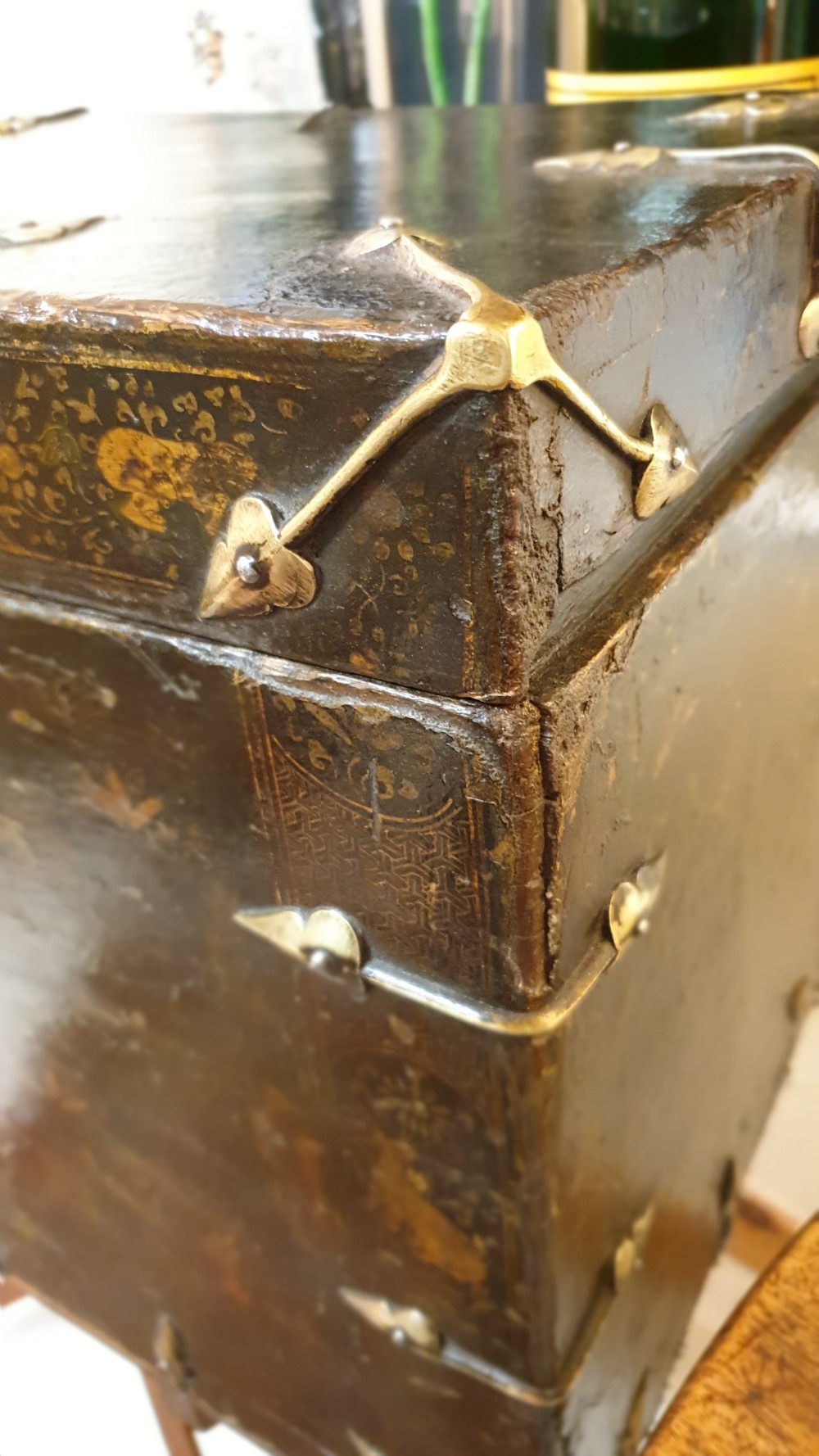 Fabulous 19th Century Unusual Chinese Trunk View VI