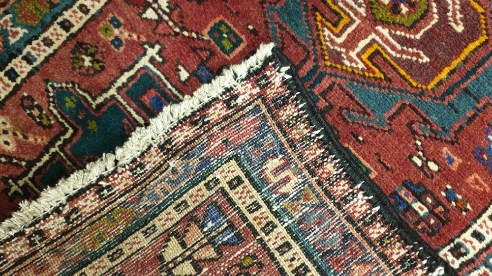 Neat Sized Persian Heriz Runner View III