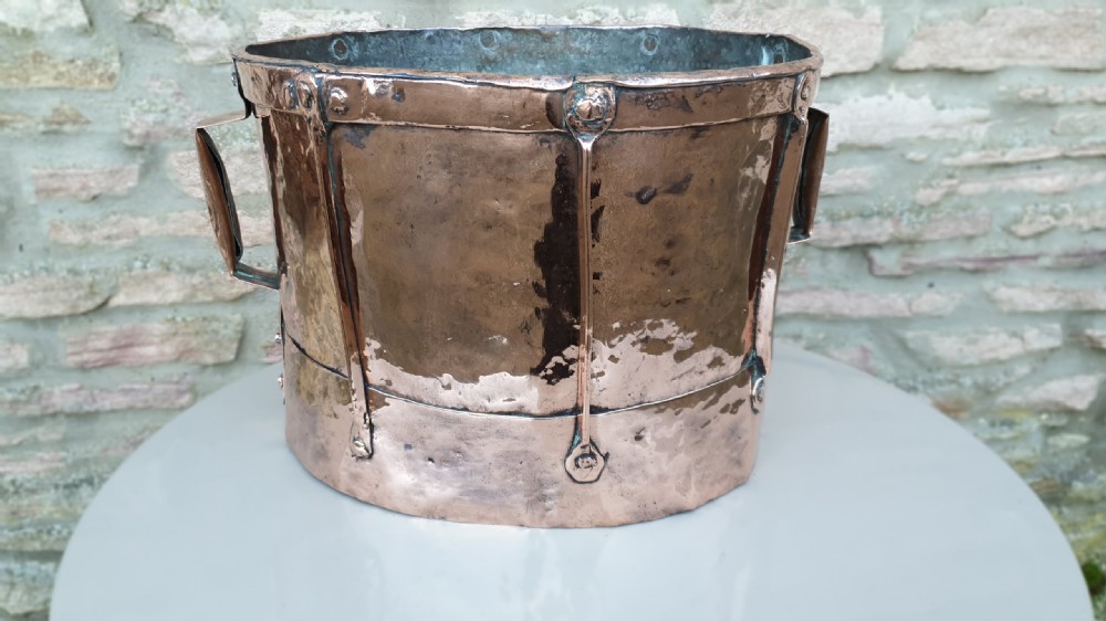 French 18th Century Copper Ferrat View IV