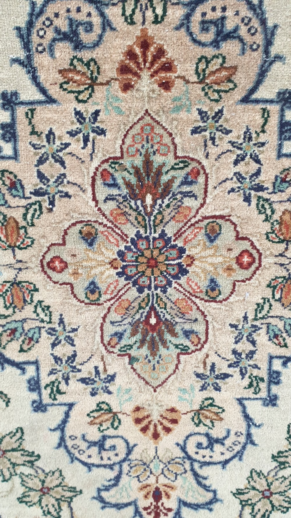 Beautiful Period Kashan Rug c1900 View III