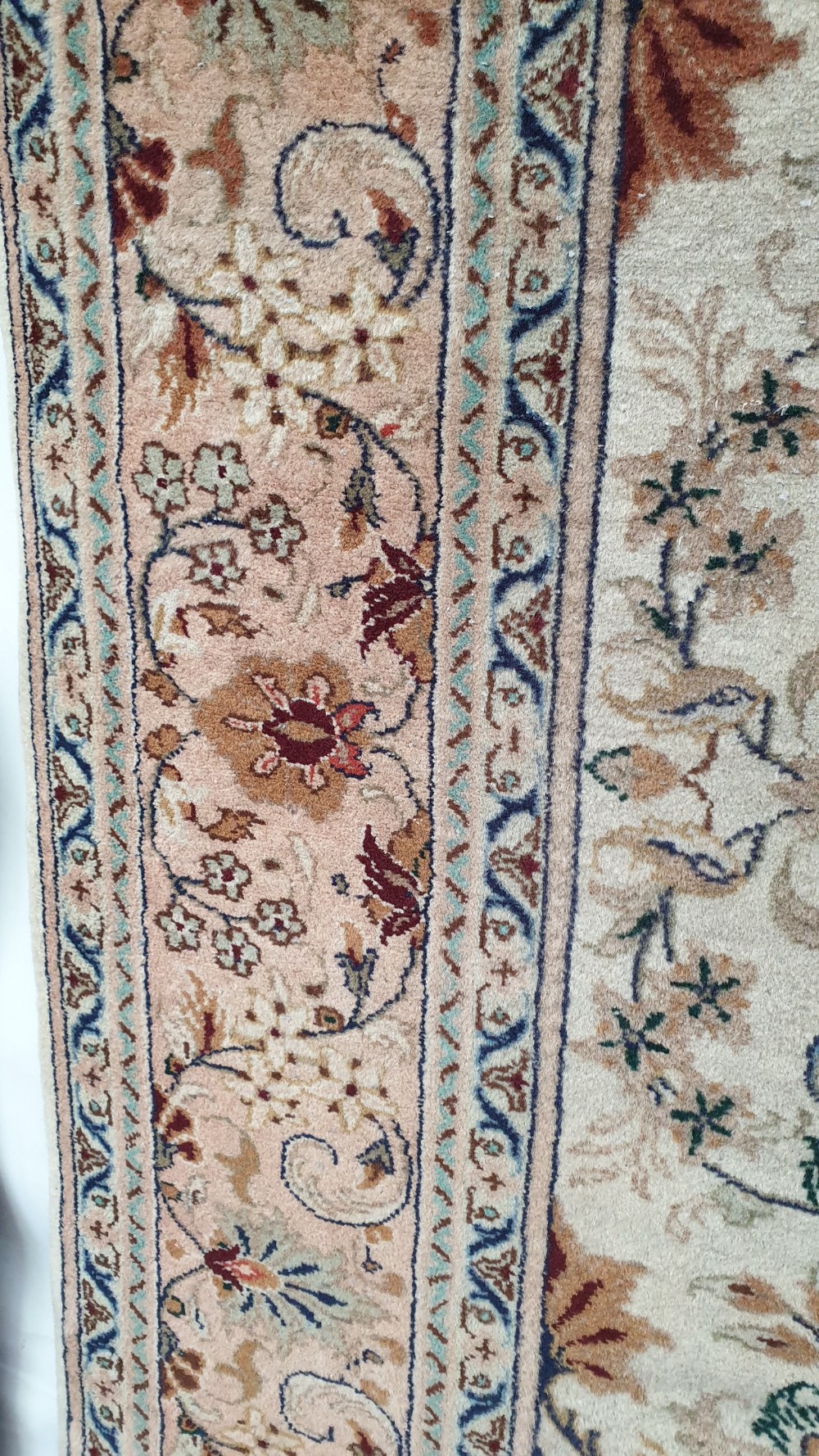 Beautiful Period Kashan Rug c1900 View IV