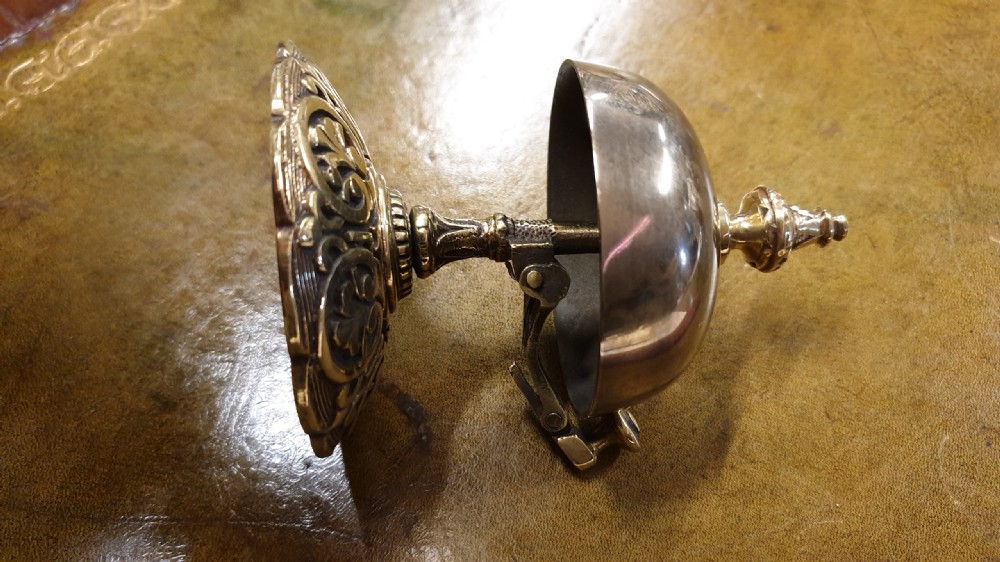 Late Victorian Brass Desk Bell View V