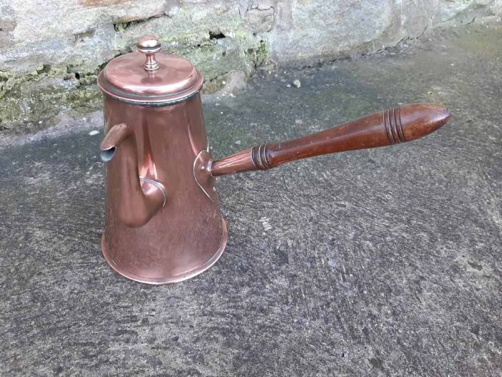 18th Century Extra Large Copper Coffee Pot View II