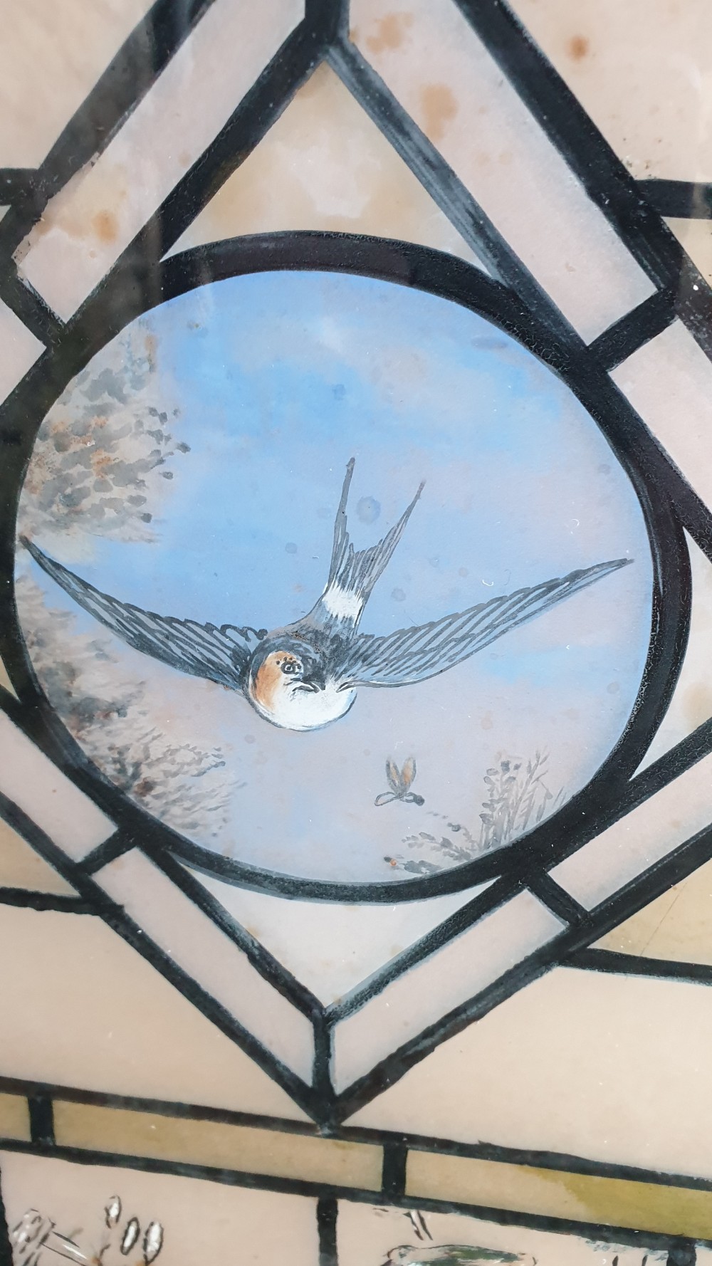 Attractive 19th Century Paintings on Glass View V