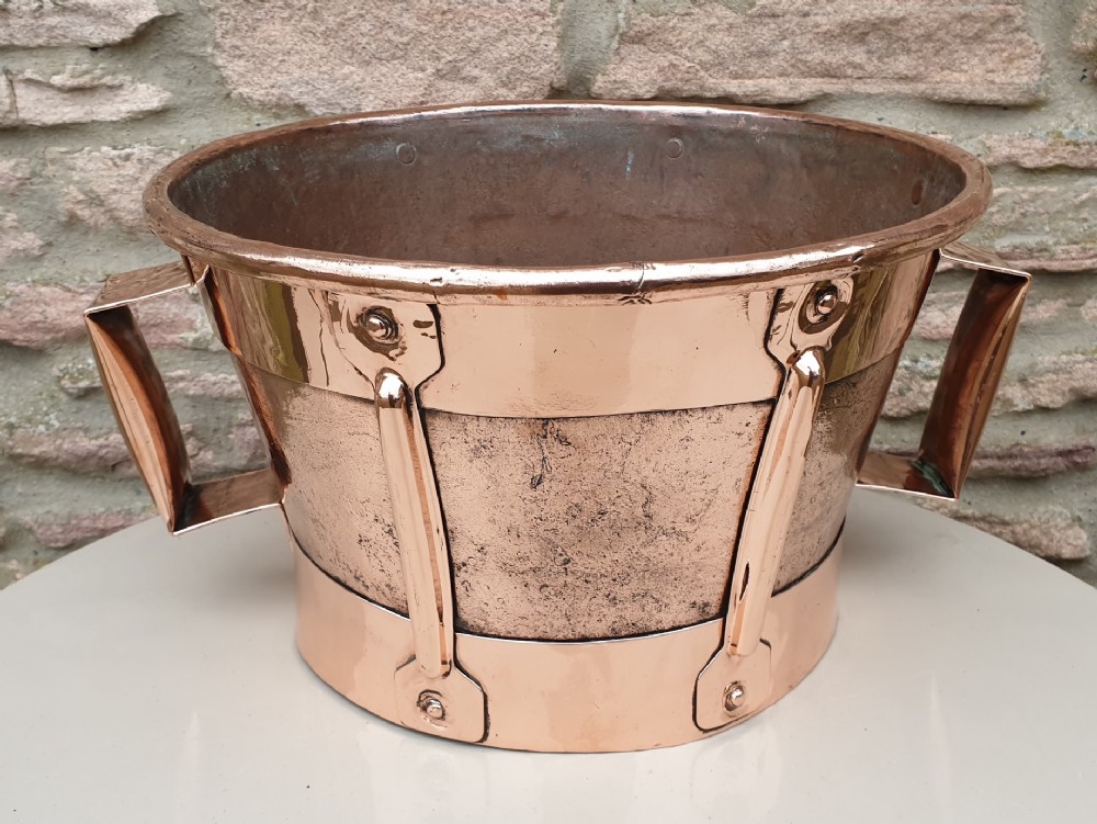 French 18th Century Copper Ferrat
