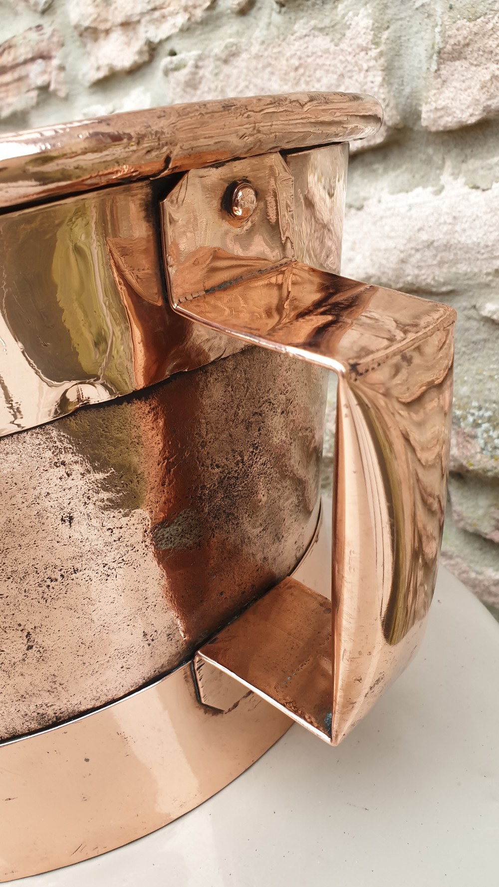 French 18th Century Copper Ferrat View II