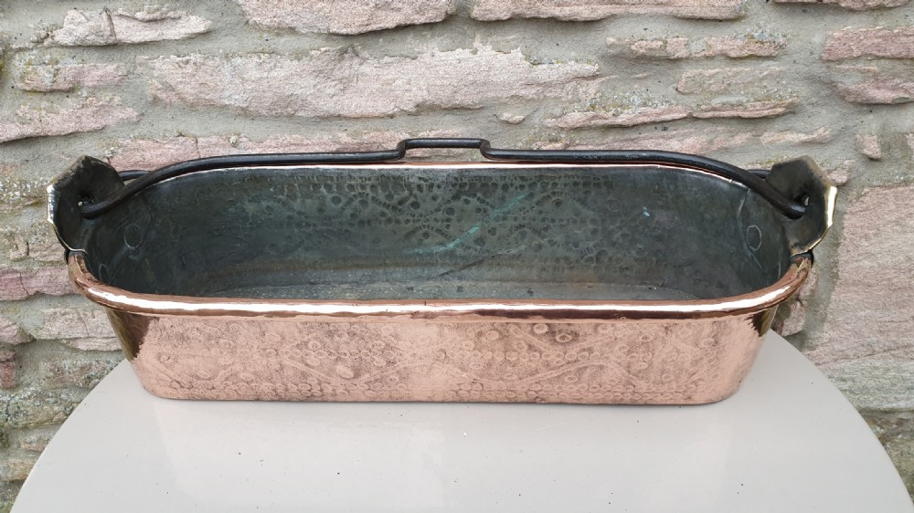 Early 19th Century Copper Fish Kettle.