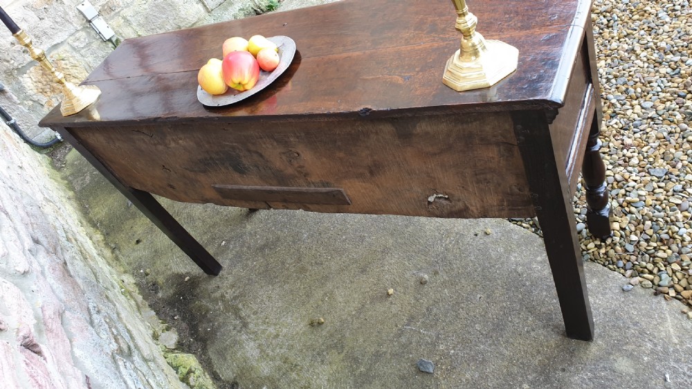 Rare Late 17th Century Charles 11  Oak Dresser View XIV