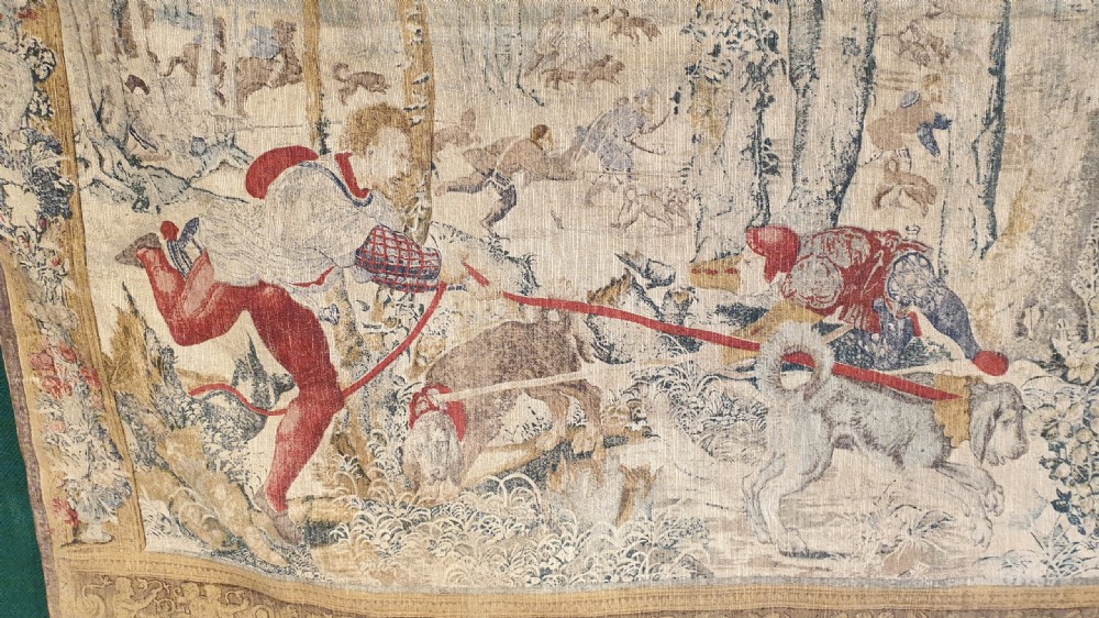 Large French Tapestry View III
