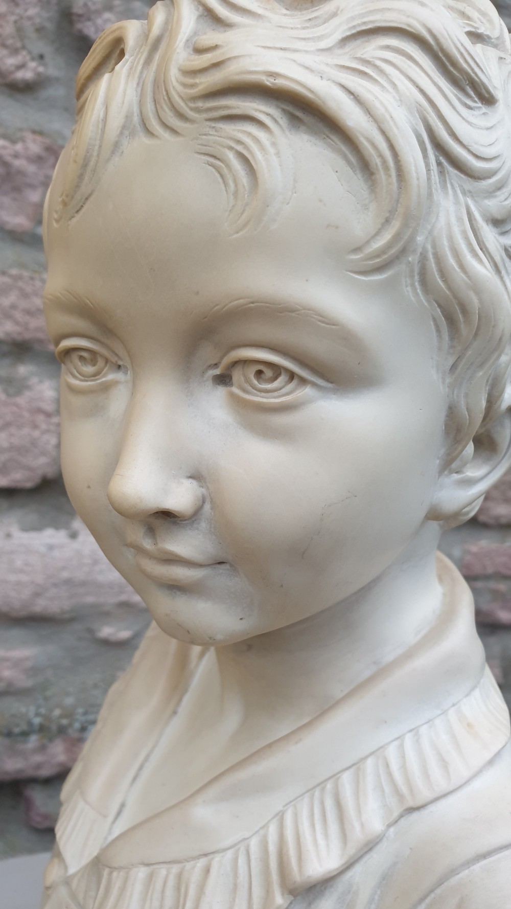Alabaster Bust Of Alexandre Brongniart After Jean-antoine Houdon, Circa 1910 View VIII