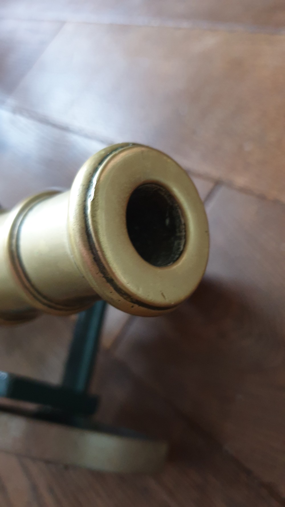 A pair of Large Display Table Cannon View VI