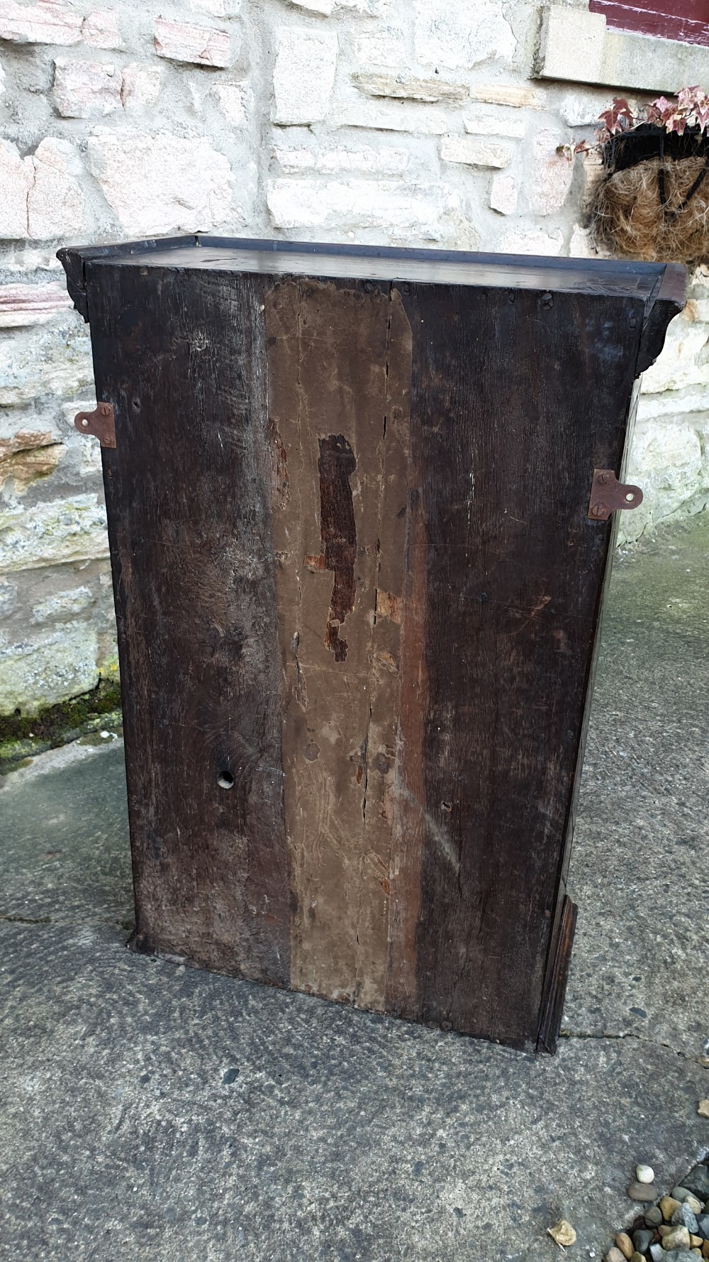 Carved Oak Wall Cupboard View VI