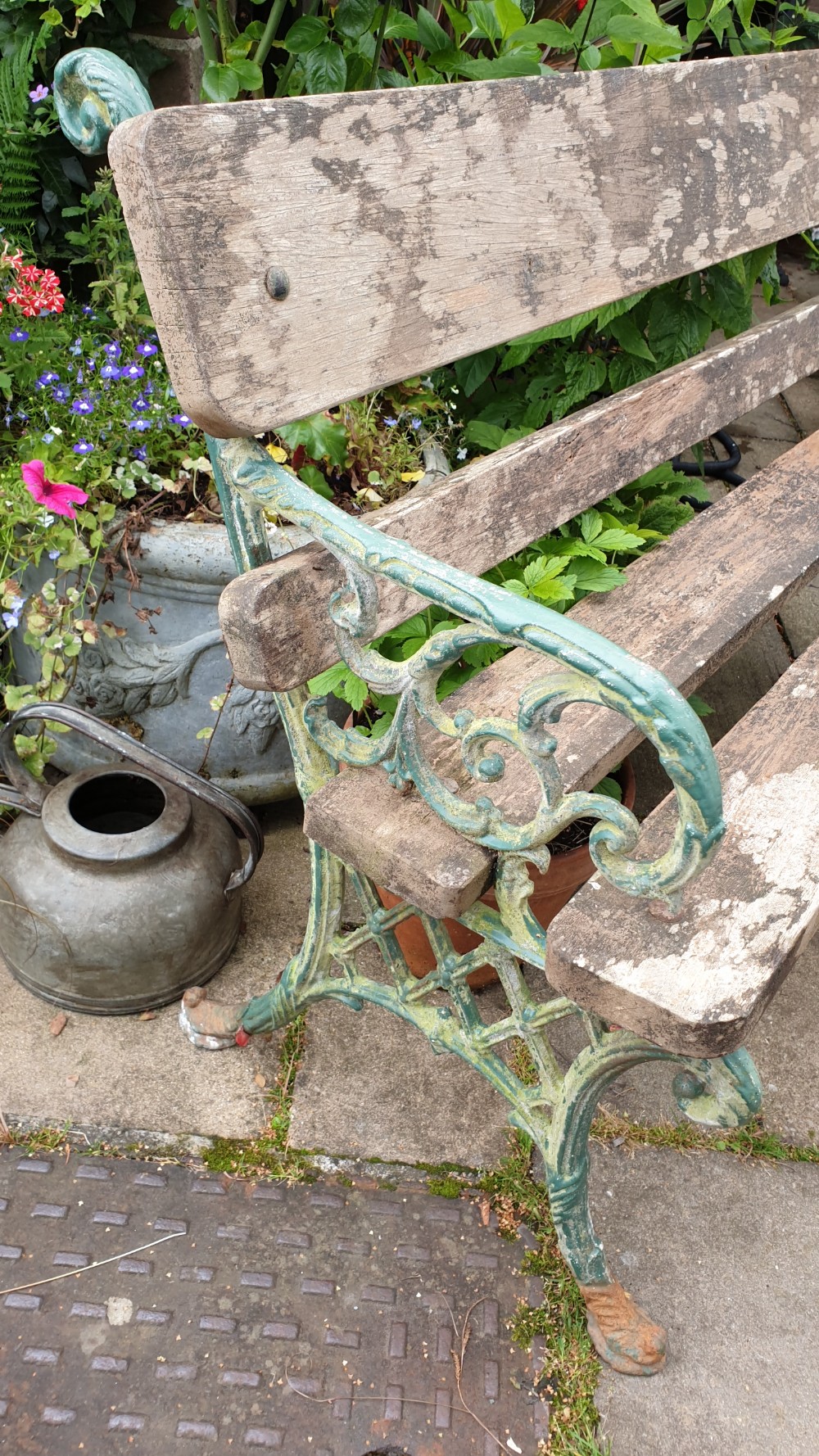 19th Century Garden Bench View III