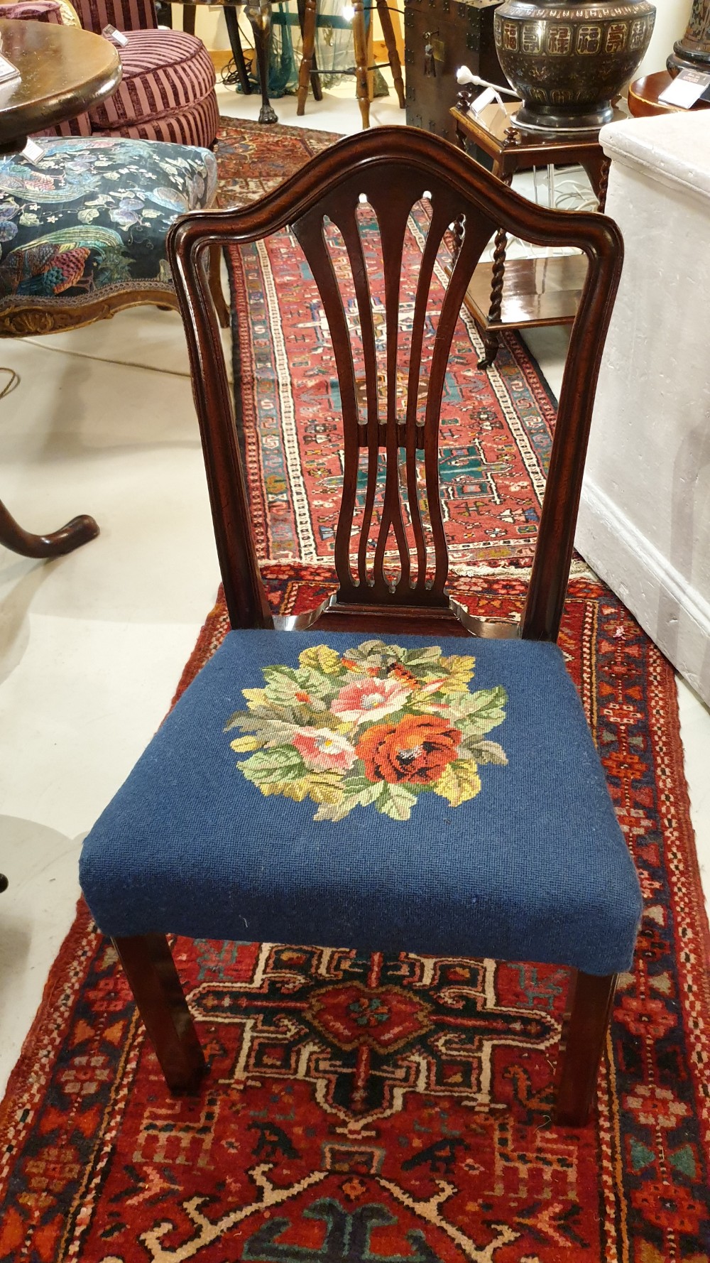 George III Mahogany Childs Chair View II