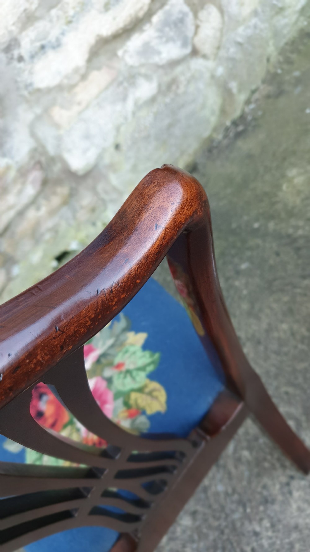 George III Mahogany Childs Chair View III