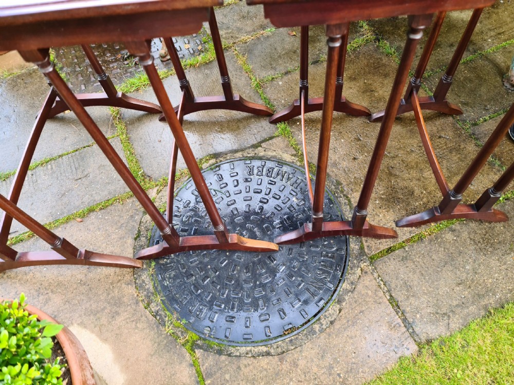19th Century Nest of Four Tables View V