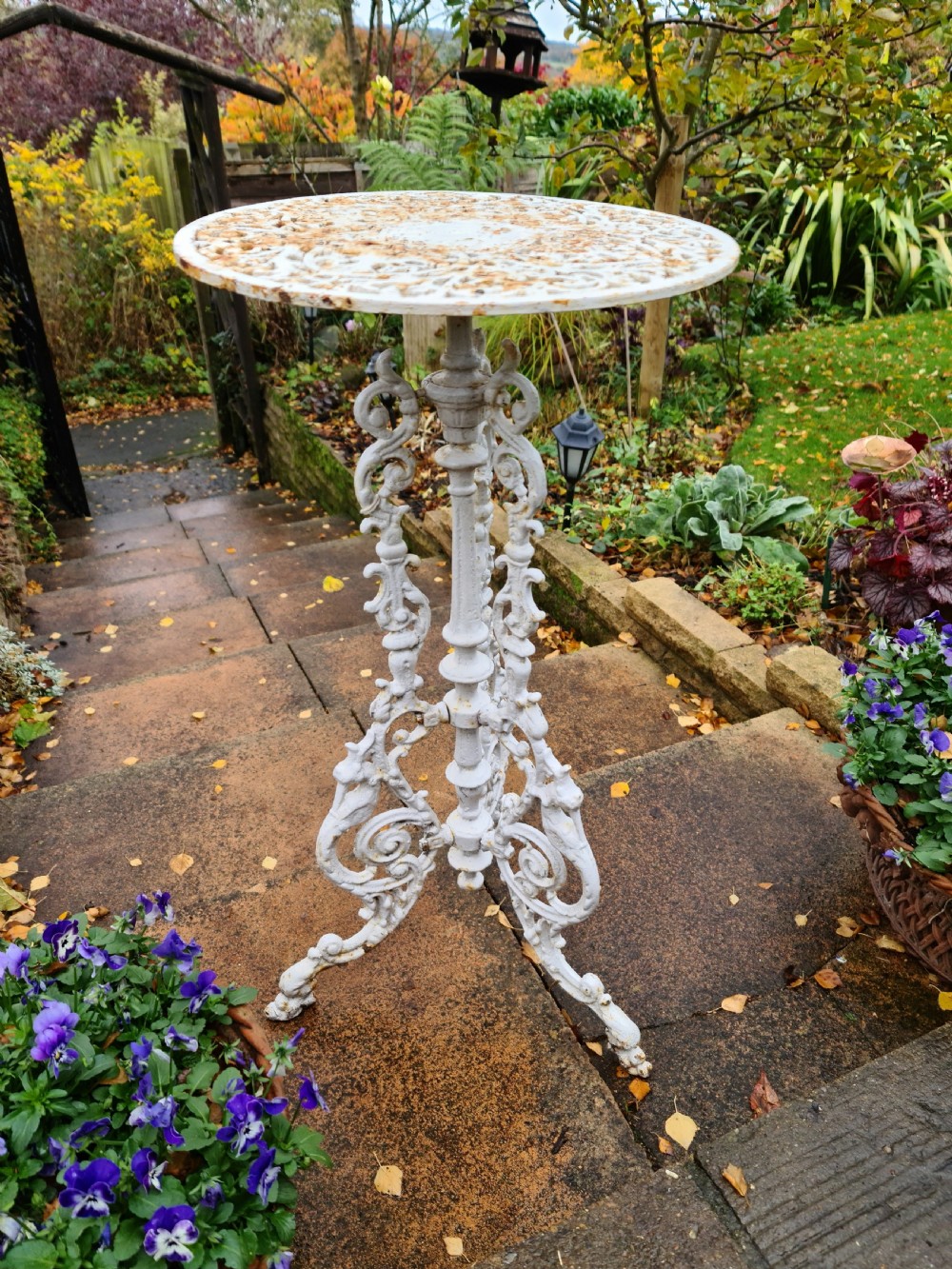 Heavy Cast-iron Garden Table
