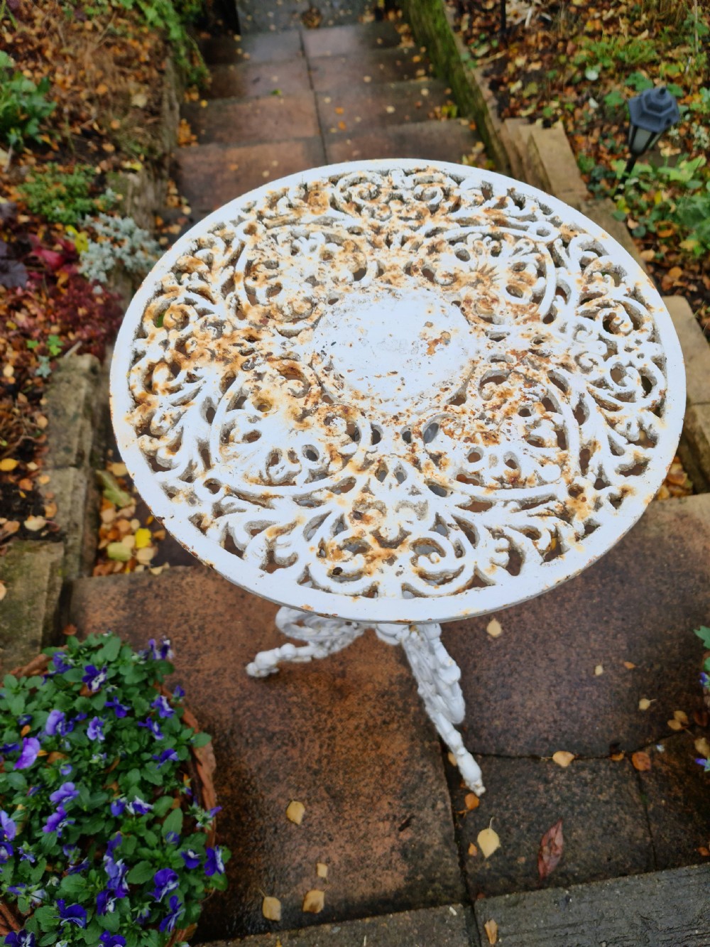 Heavy Cast-iron Garden Table View III