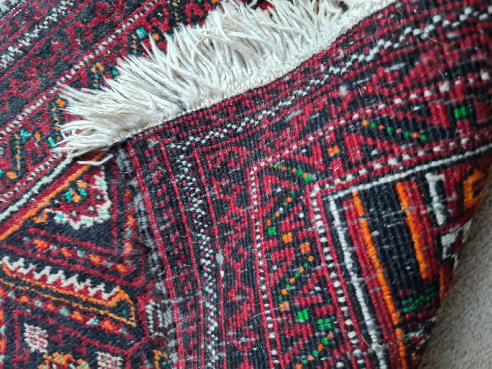 Small Heriz porch Rug View III