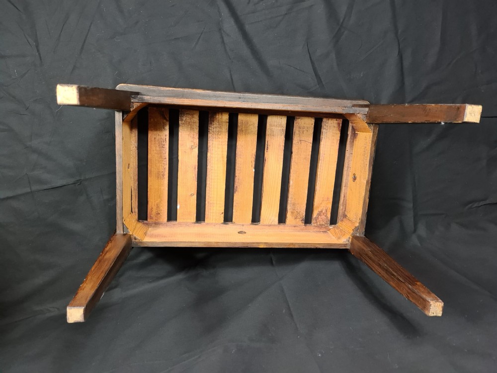 Antique Luggage Rack for Bedroom or Hall View III