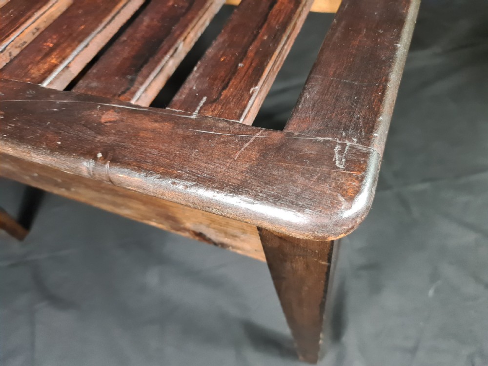 Antique Luggage Rack for Bedroom or Hall View VI