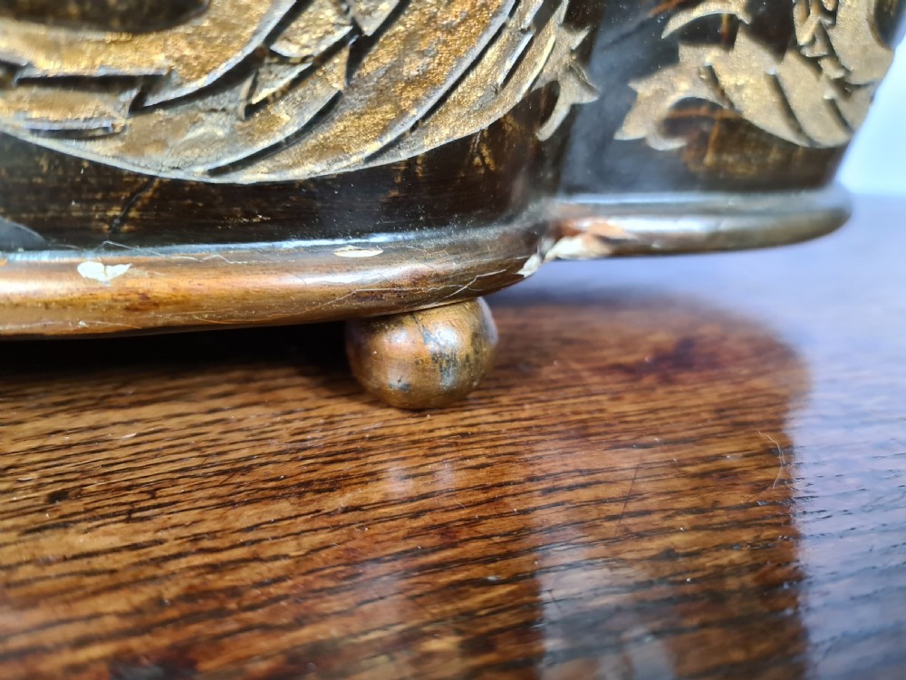 Vintage Papier Mache Jardiniere View II