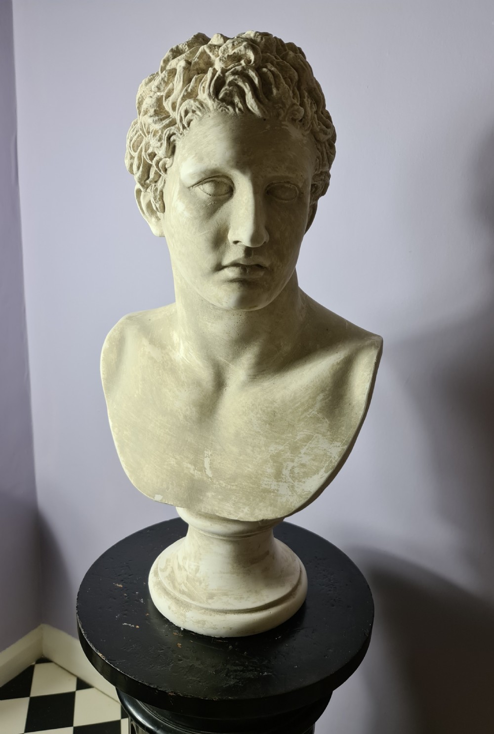 Life Size Plaster Bust of Mark Antony