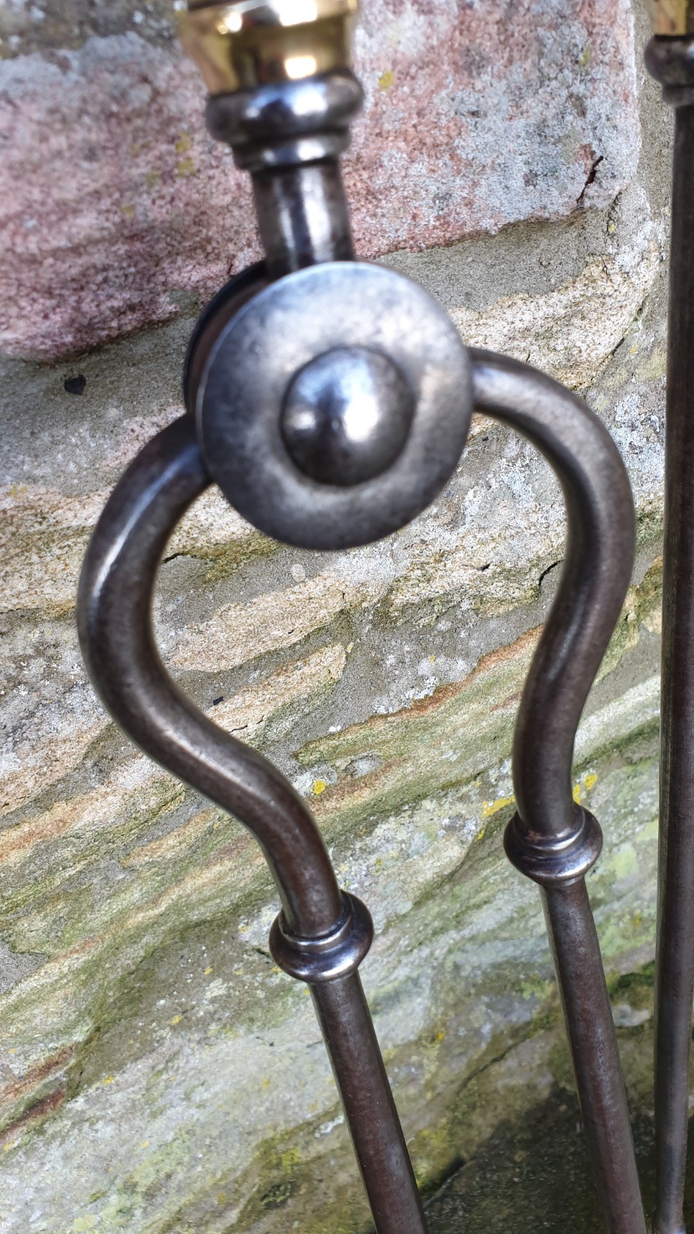 Quality set of 19th Century Steel Fire Irons View IV