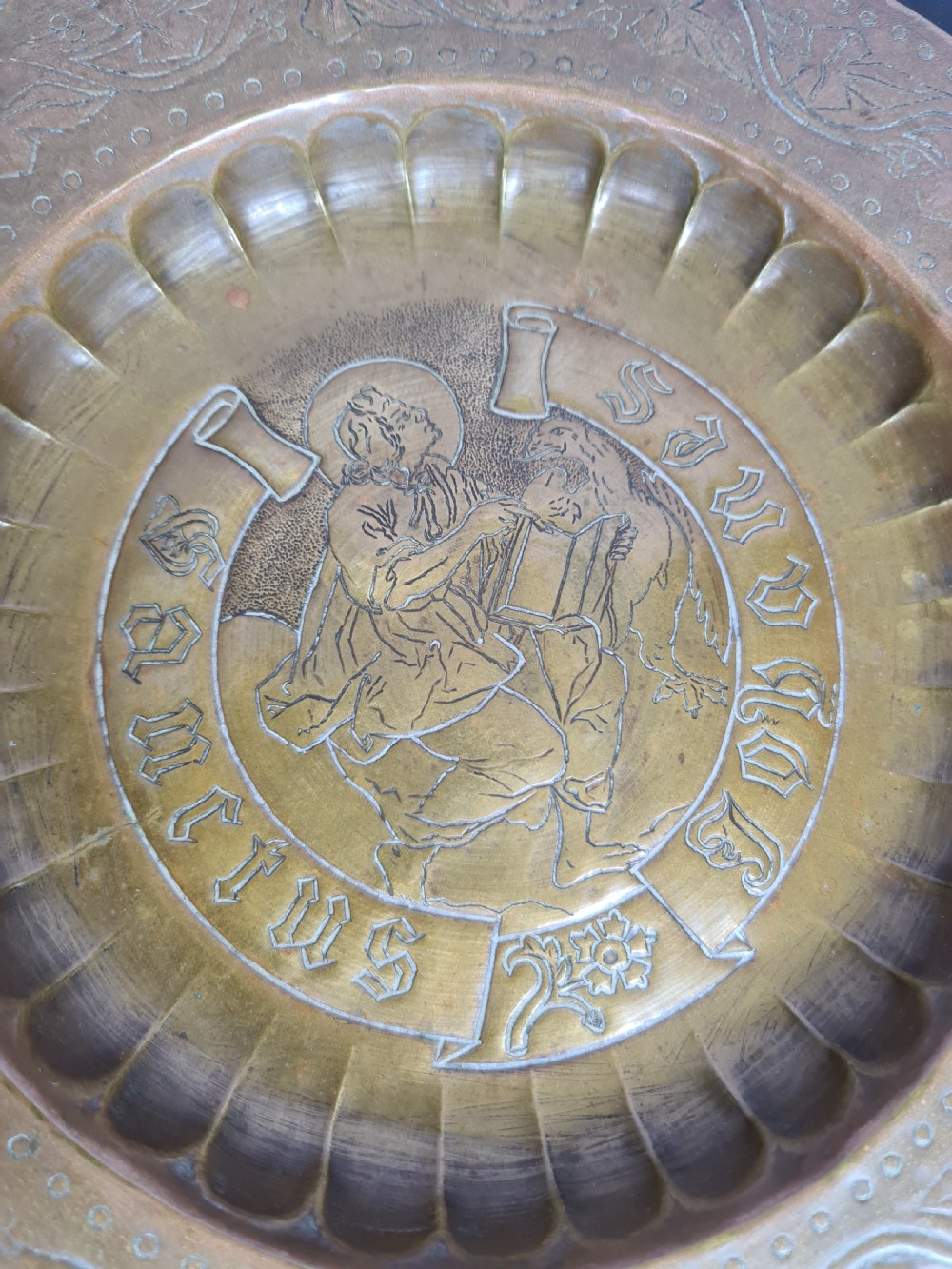 17th Century Alms Plate View II